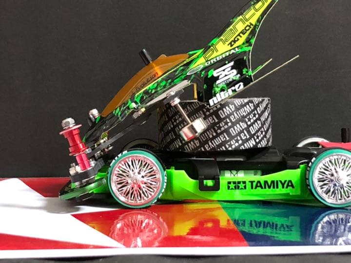 ミニ四駆 完成品 MAフルカスタム/フルカーボン サンダーショットMK-2