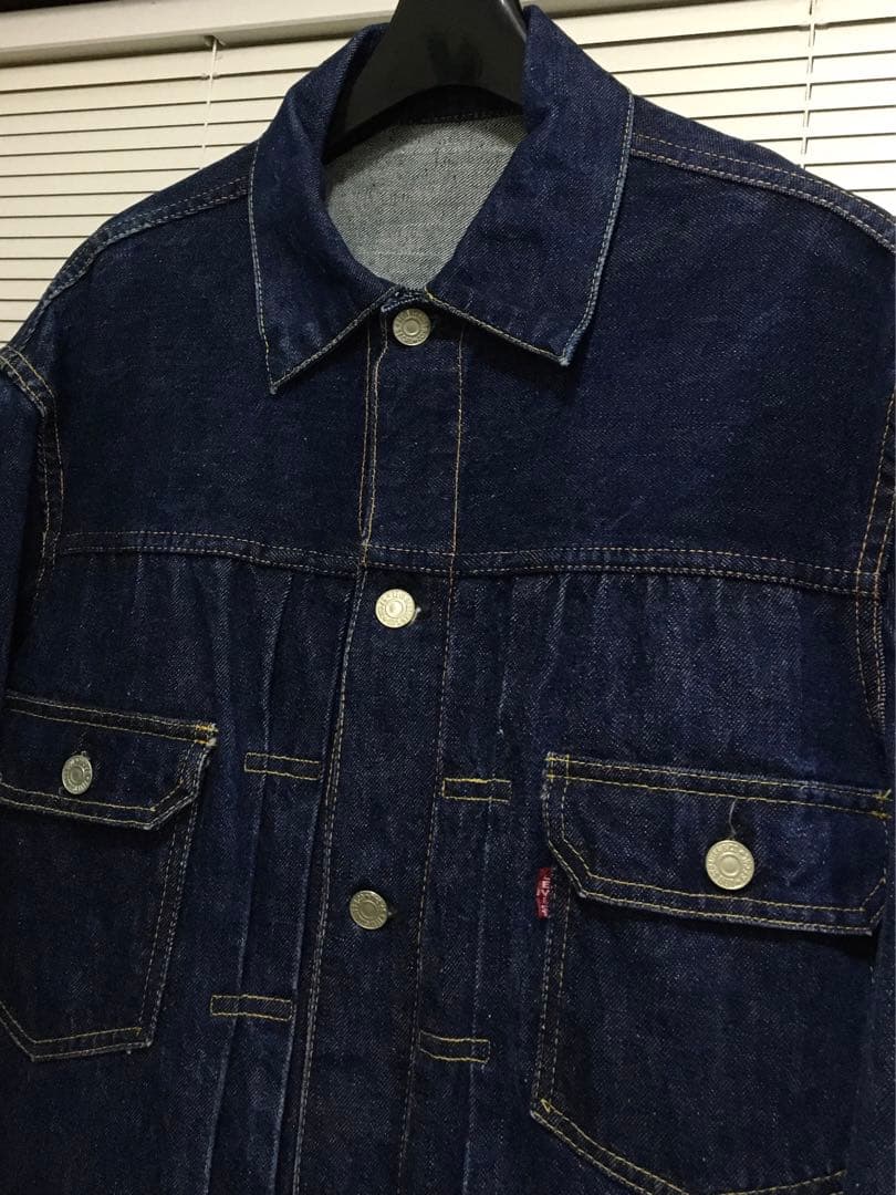 1WASH】真紺 ハギ付 46-44 507XX ビッグサイズ リーバイス - メルカリ