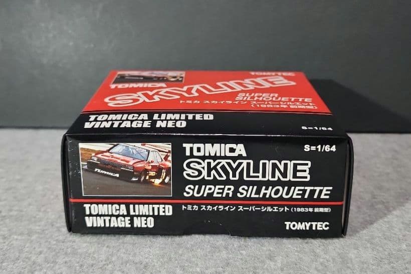 希少ラス1 トミカエブロ スカイラインRSスーパーシルエット 前期 2025