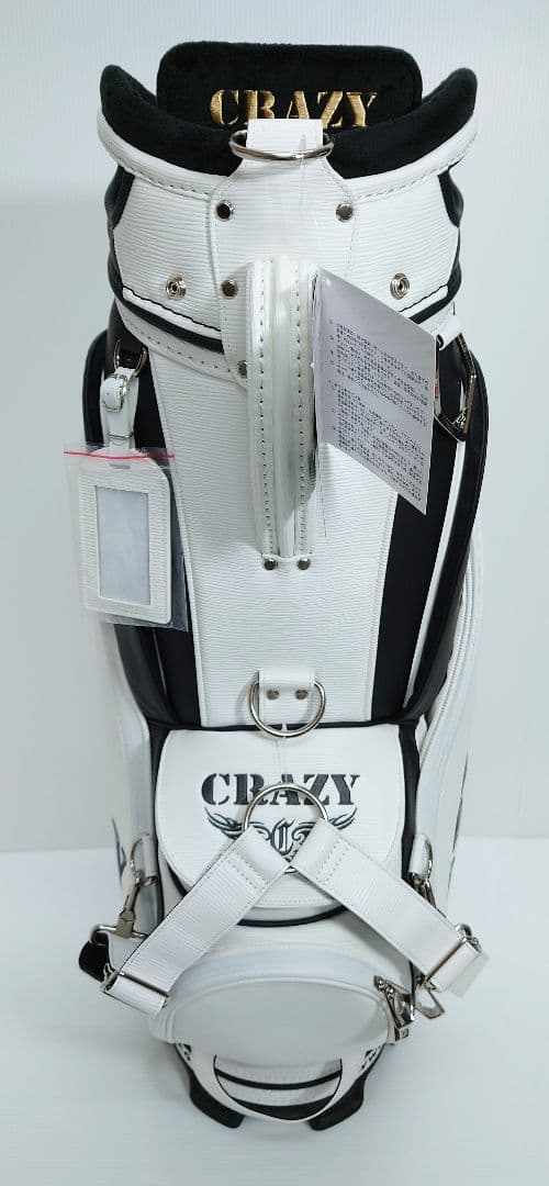 CRAZY クレイジー、キャディバッグ ホワイト【新品】 | Shop at