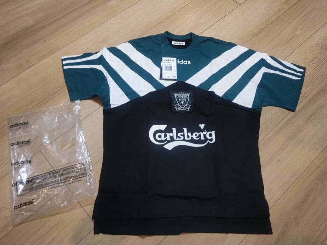 希少！1995-96シーズンのリヴァプールFC adidasトレーニングシャツ 🚨 アディダス「リヴァプール・リメイクコレクション」 アディダスは
