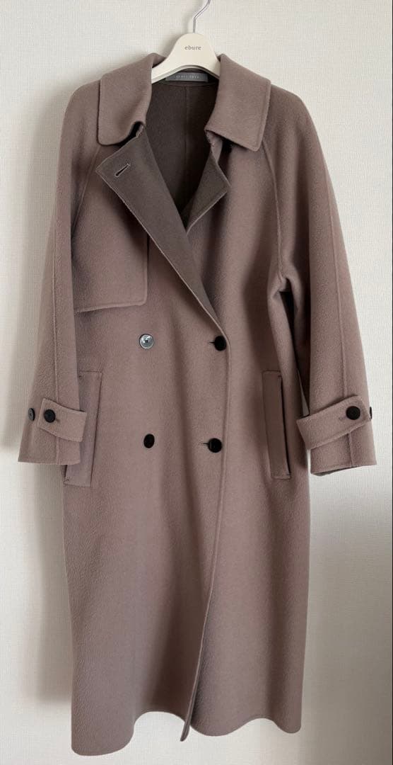 Theory Luxe 2022AWウールカシミヤトレンチ風ロングコート - メルカリ