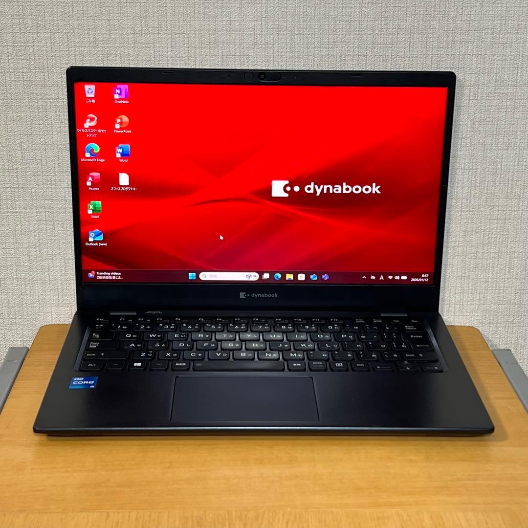 【中古美品】DYNABOOK G83/HS i5第11世代8GBメモリ／オフィス dynabook（ダイナブック） 東芝 DynaBook G83/HS Win11 第11世代 フル