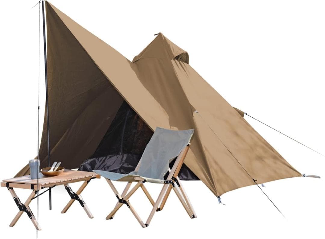 冬キャンプスタートセット新品TCテント薪ストーブ+ガード　テスター　TCタープ 冬キャンプ】薪ストーブを安全に使いたい！遮光性と通気性を両立させた