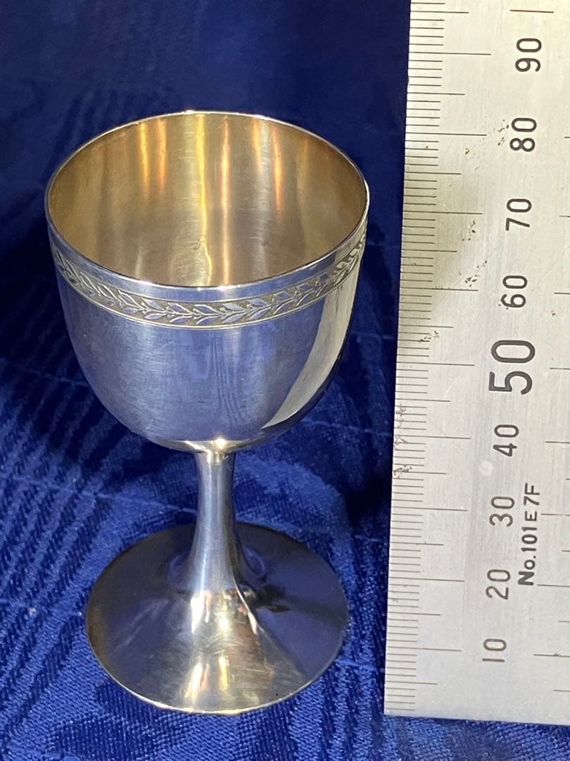服部時計店 明治大正時代 銀杯 酒器 アンティーク 純銀 燕刻印 - メルカリ