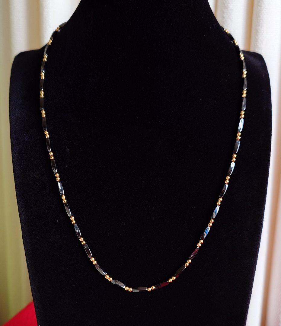 ハーツネックレス Good-HEARTZ K18 18金ビーズ 装飾 D64 - メルカリ