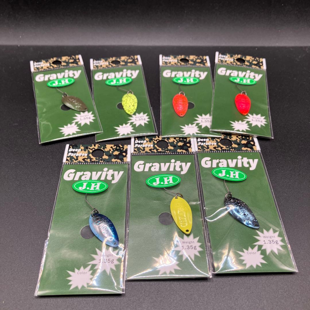 ディープパラドックス グラビティ 1.35g 城峰オリカラ 7枚セット