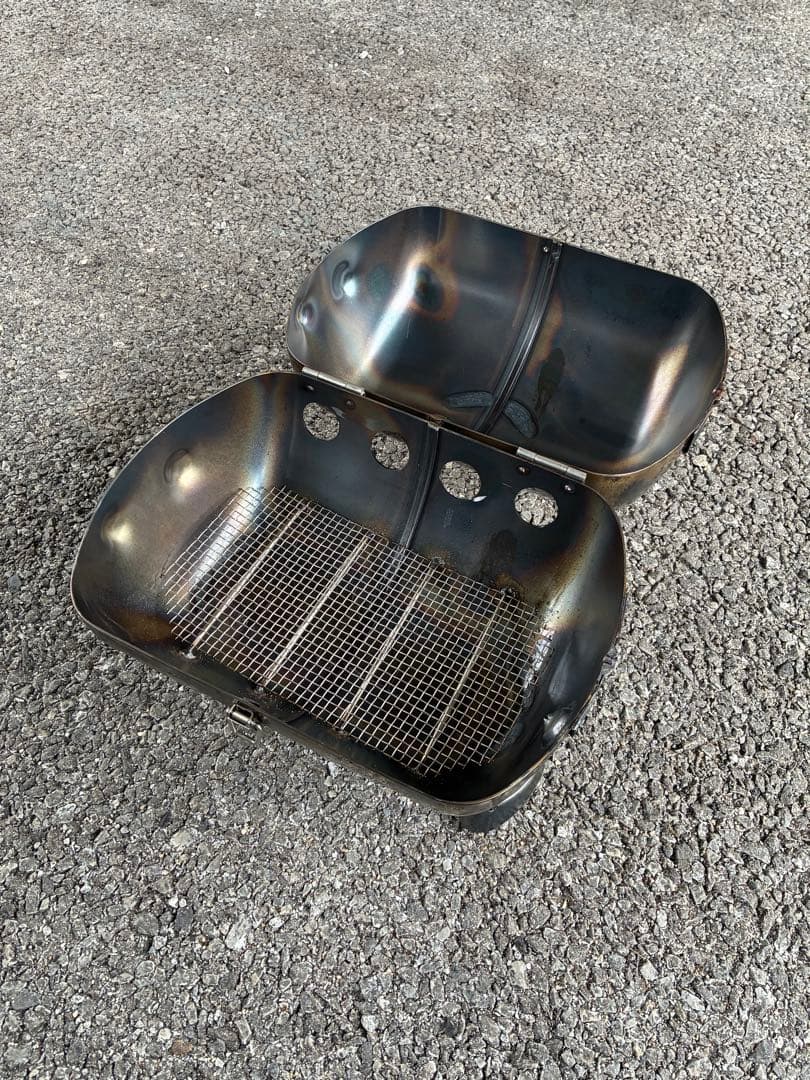 BBQ窯 ポータブルバーベキューグリル スチール製
