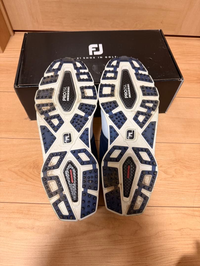 ヒデさん様専用】FOOTJOY ゴルフシューズ ホワイト/ネイビー