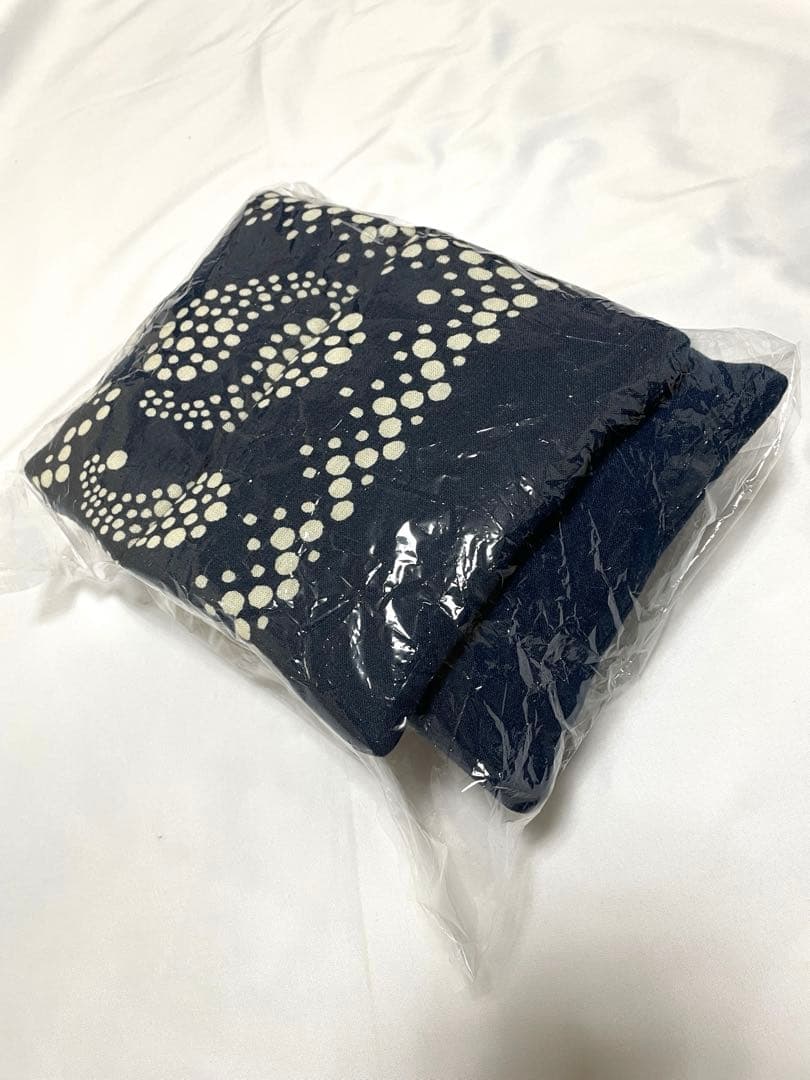 Kapital ペイズリークッションマフラー 紺色 オンラインレディース
