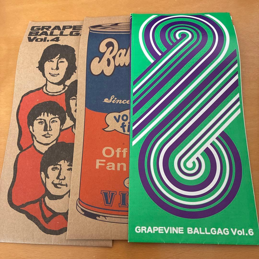 GRAPEVINEファンクラブ会報　vol.4〜16、18〜30、32〜47 GRAPEVINEファンクラブ会報 vol.4〜16、18〜30、32〜47