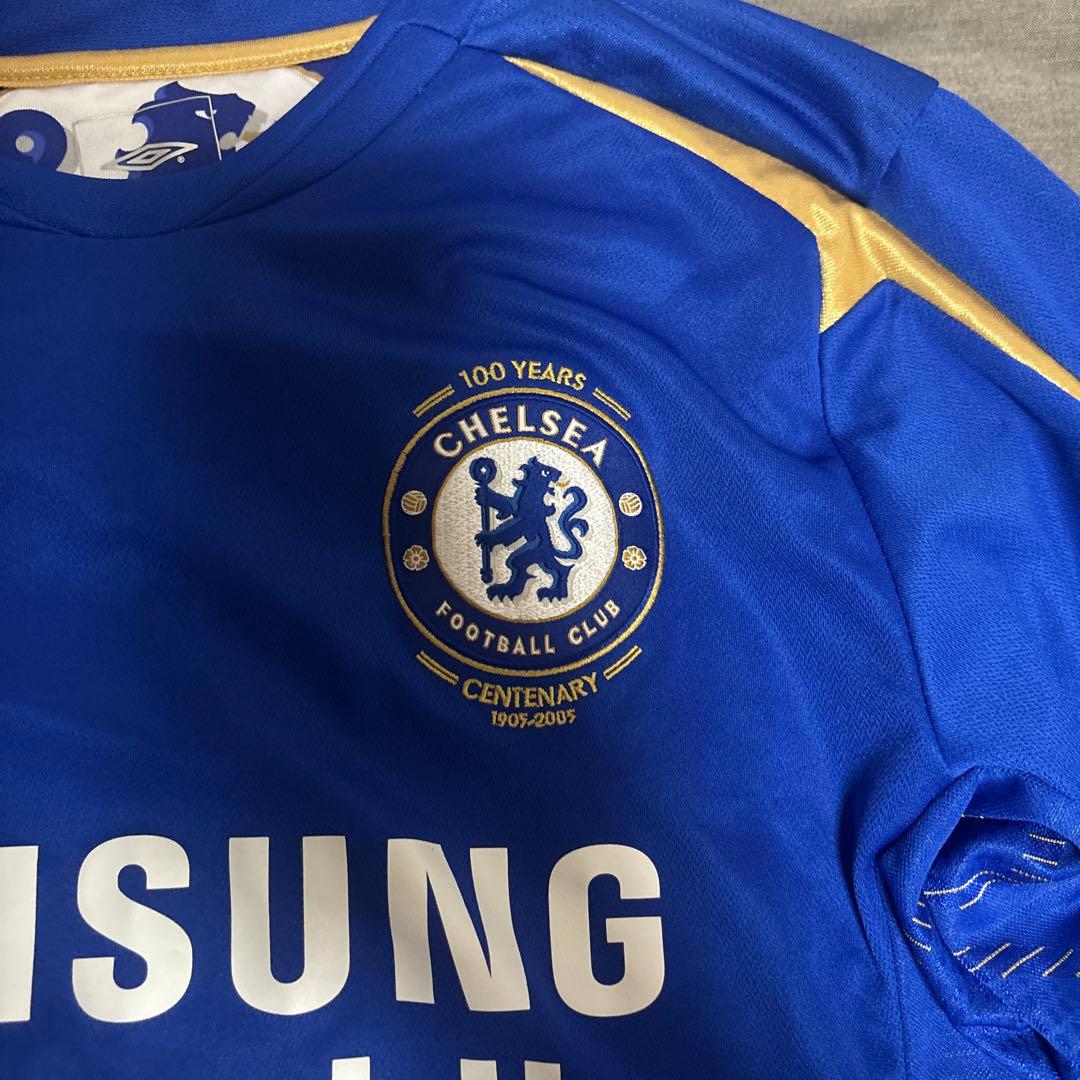 美品 チェルシー ユニフォーム 100周年記念 ホーム アンブロ 長袖