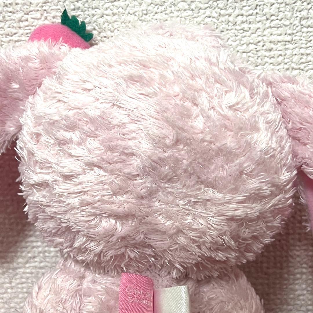 サンリオ シュガーバニーズ ストロベリーうさ ジャム刺繍 ぬいぐるみ