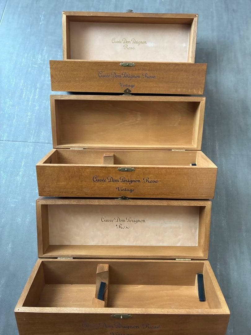 貴重 ロゼ 1988年 ドンペリニョン 空箱3点 外木箱1ドンペリ - メルカリ