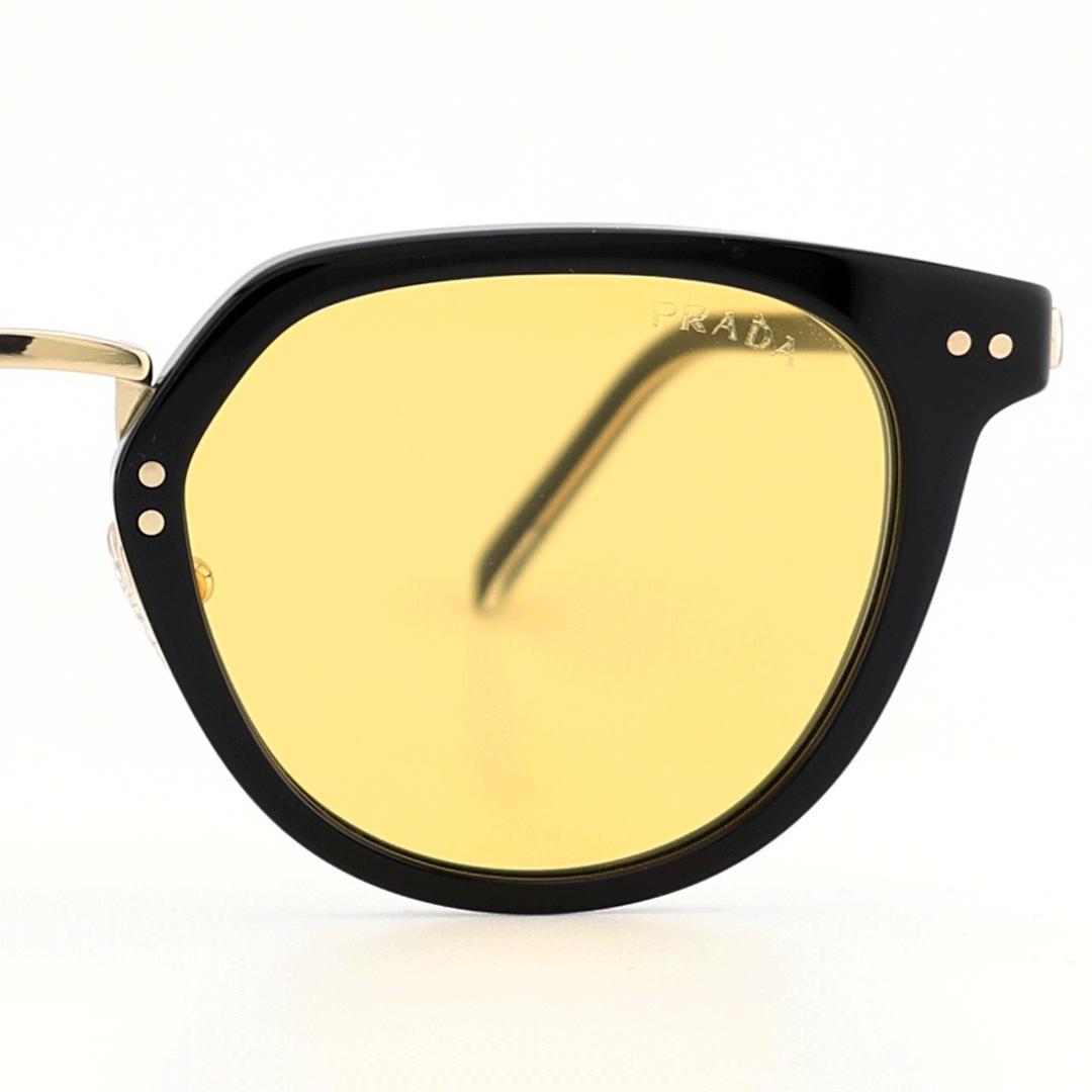 大注目《定価61,820円》PRADA／プラダ　ブラック×ゴールド　サングラス