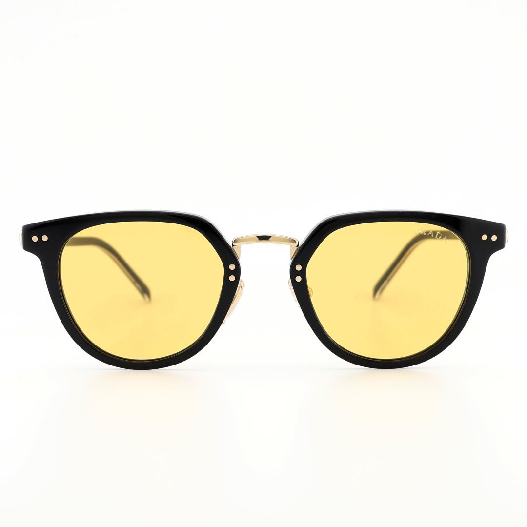 大注目《定価61,820円》PRADA／プラダ　ブラック×ゴールド　サングラス