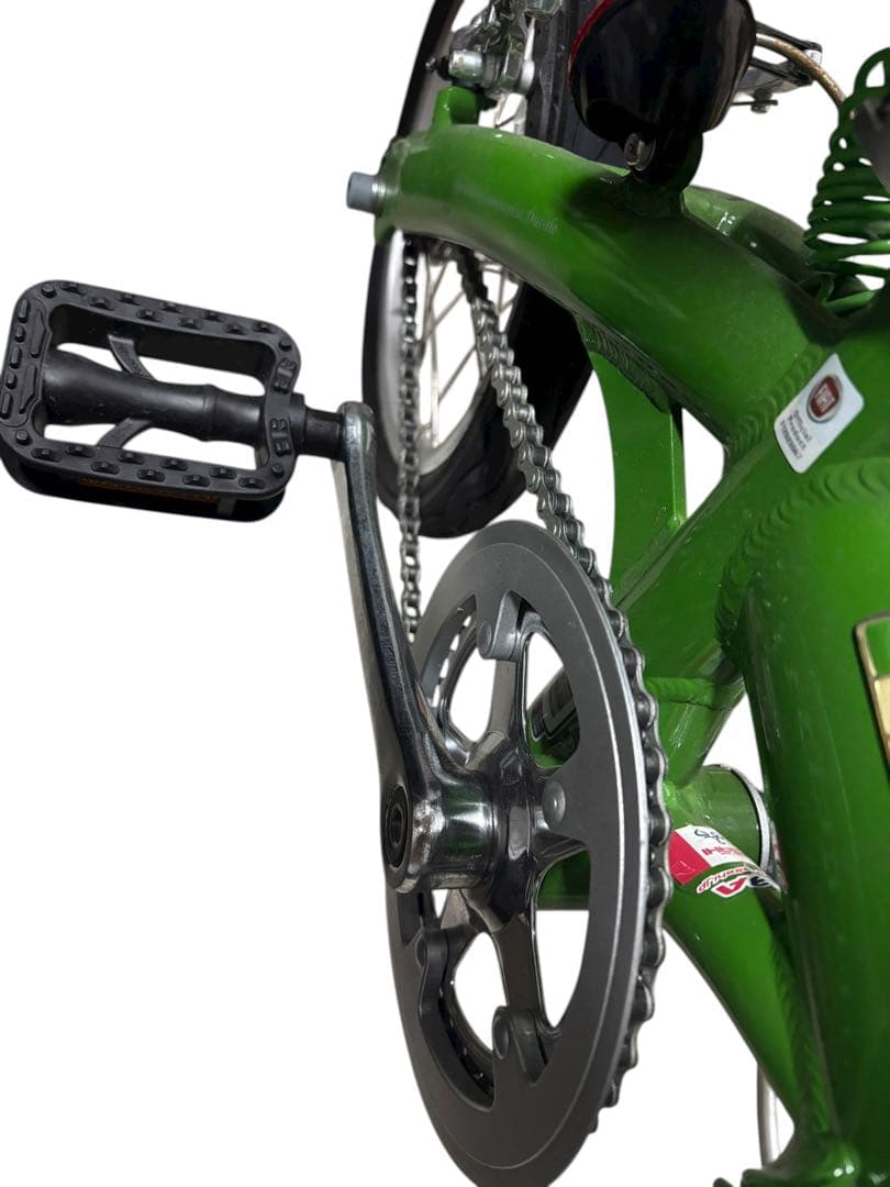 美品】FIAT × DAHON 折りたたみ自転車 14インチ ミニベログリーン