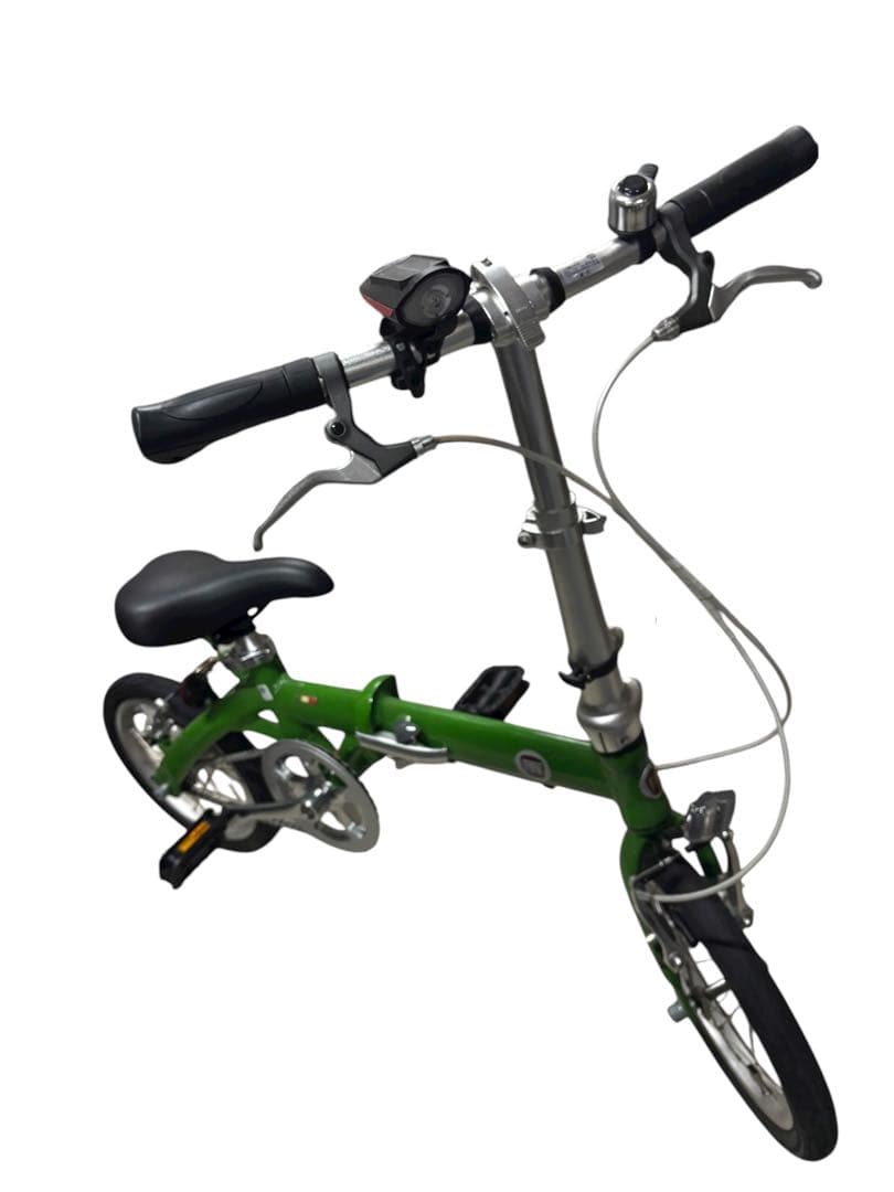 美品】FIAT × DAHON 折りたたみ自転車 14インチ ミニベログリーン