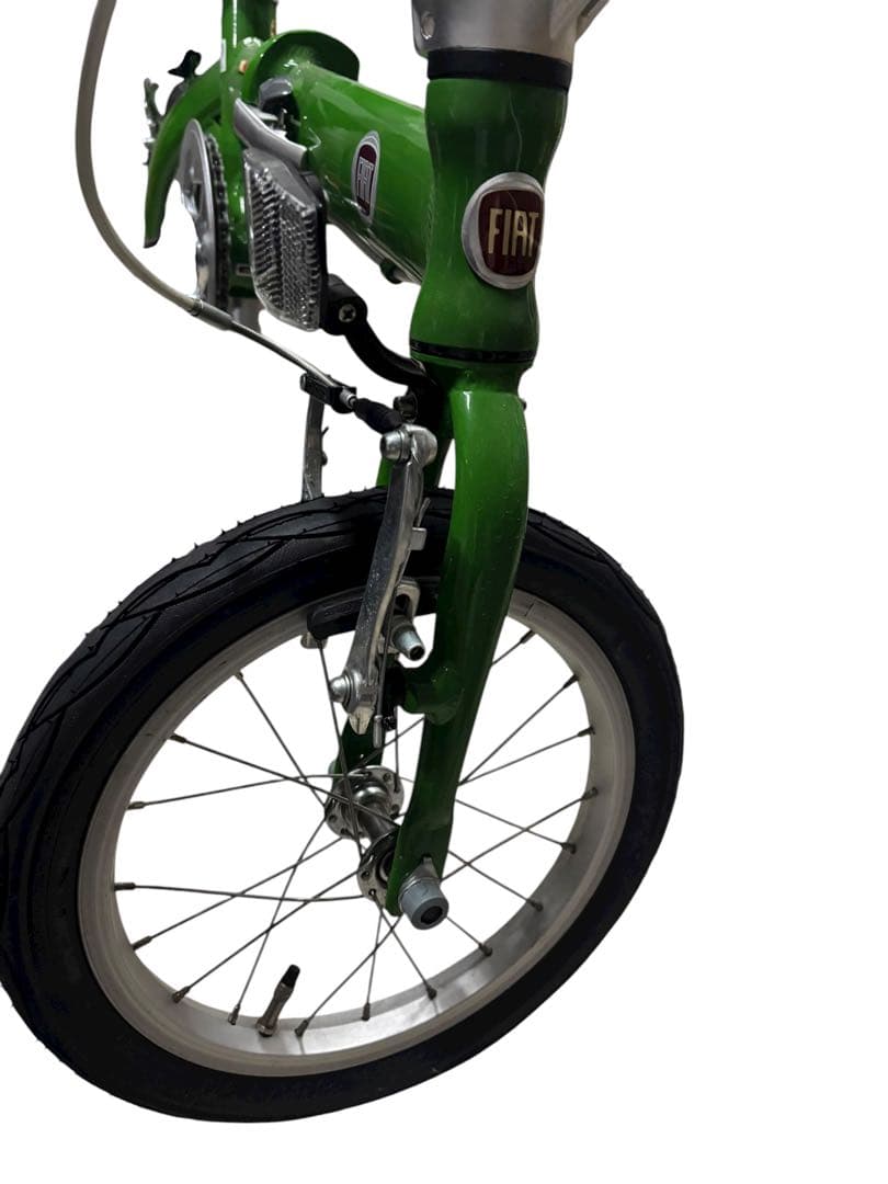 美品】FIAT × DAHON 折りたたみ自転車 14インチ ミニベログリーン
