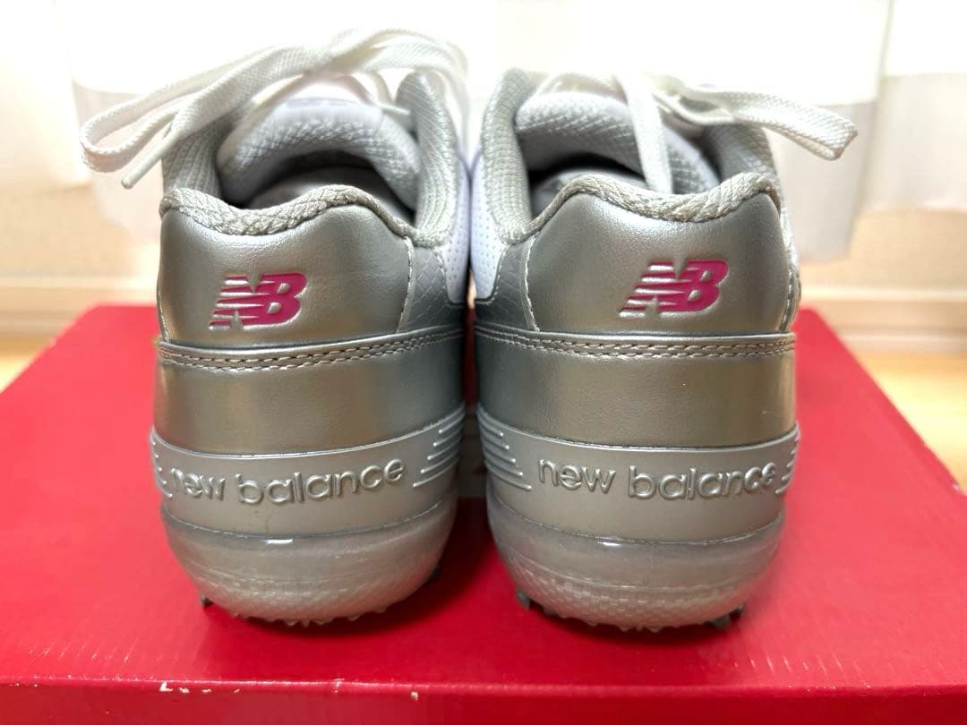 New Balance ゴルフシューズ WG996WS ホワイト 24.5 New ホワイト
