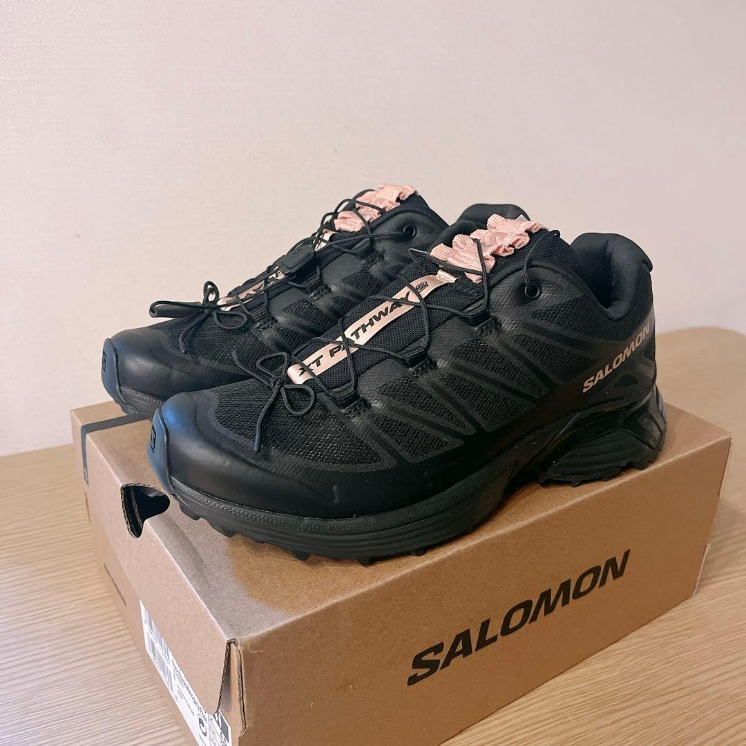靴 Salomon XT-Pathway 2 Satin \"Black 23cm Salomon shoes XT-Pathway 2 