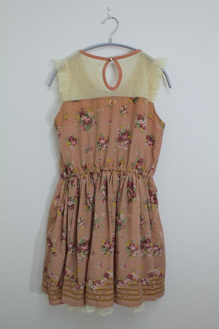 LIZ LISA Y2K 平成ギャル 姫系 当時物 花柄 フリル ワンピース - メルカリ