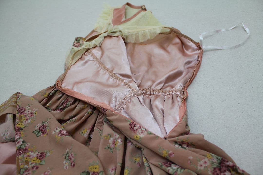 LIZ LISA Y2K 平成ギャル 姫系 当時物 花柄 フリル ワンピース - メルカリ