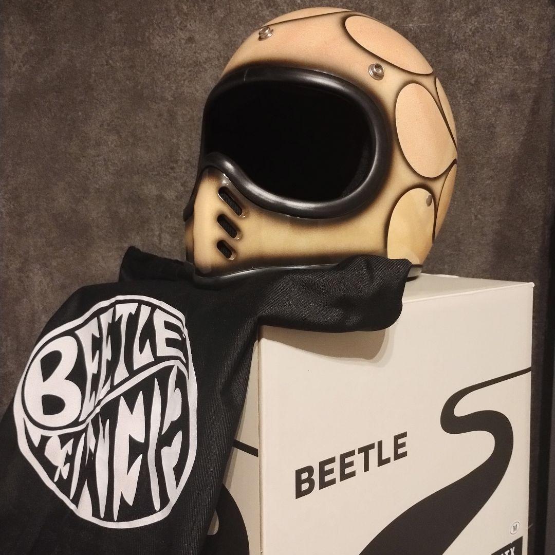 オーシャンビートル MTX カスタムペイント ヘルメット ファイヤー