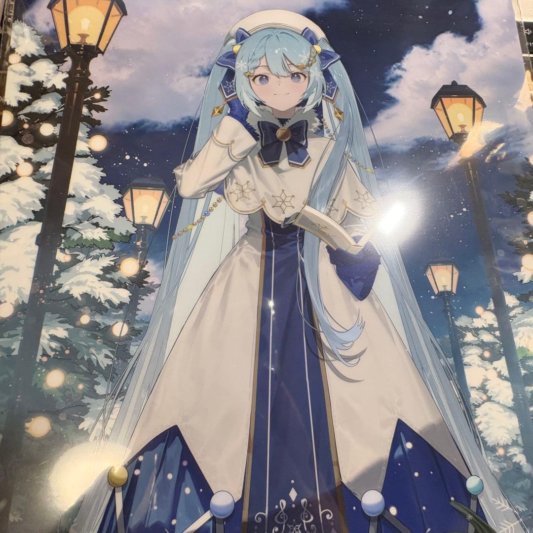 雪ミク 一番くじ SNOW MIKU 2026 2021 クリアポスター - メルカリ