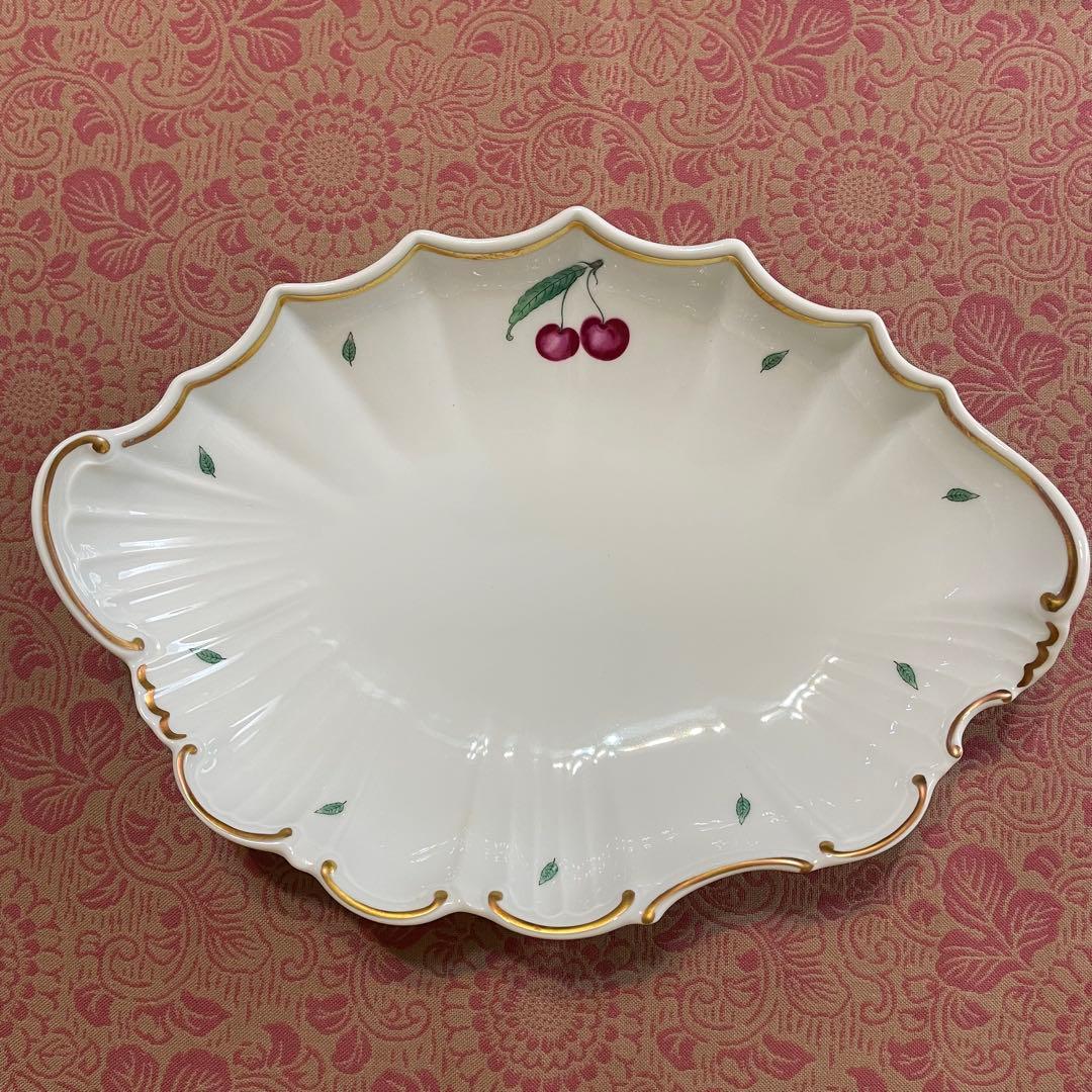 未使用 リチャードジノリ ボンジョルノチェリー シェルディッシュ