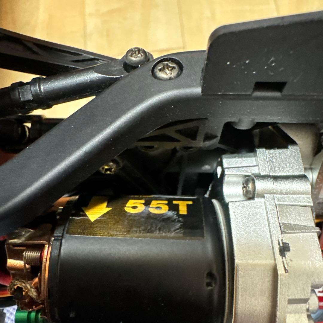 タミヤ cc-02 シャーシ フルベア モーターアンプサーボ付きの通販はau