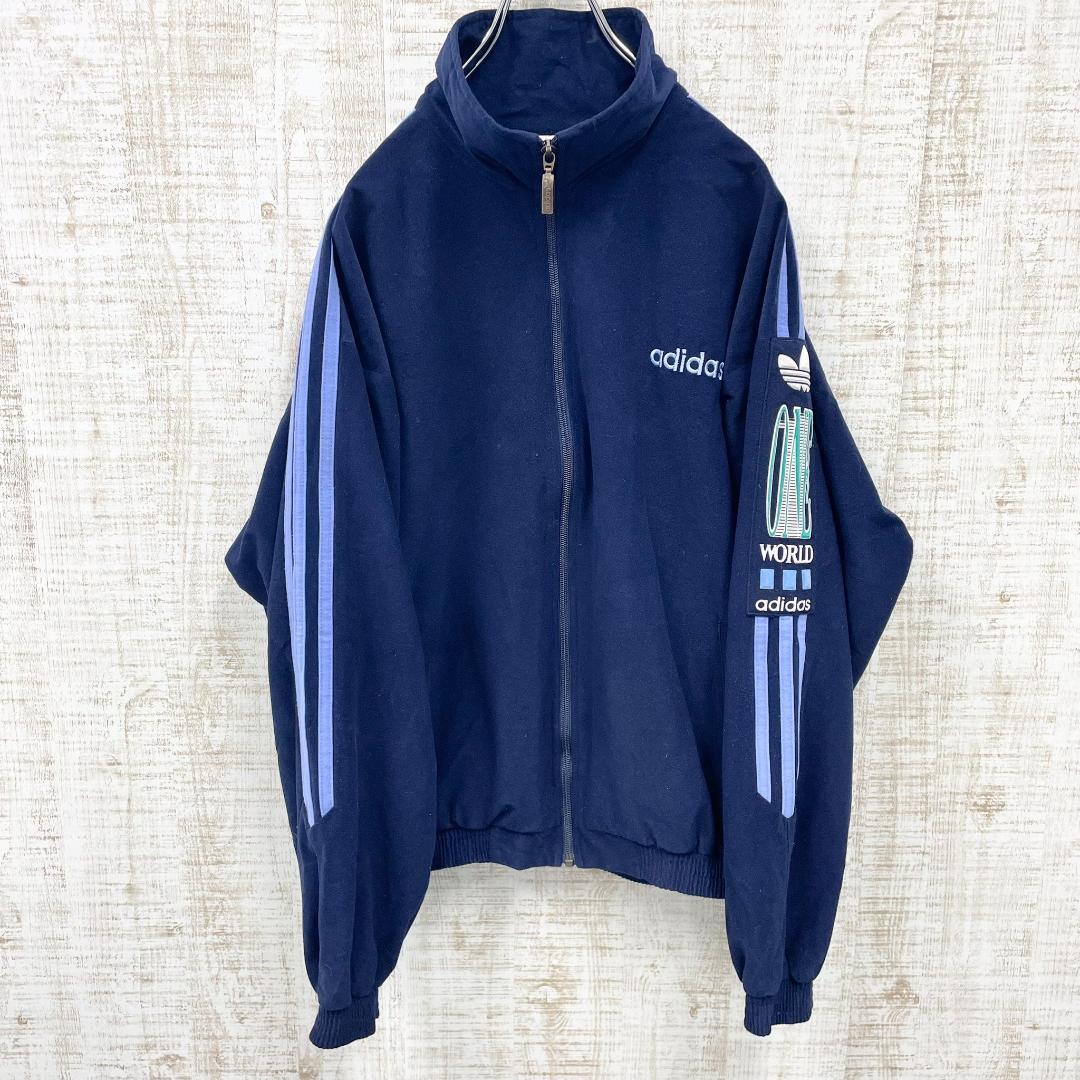 AZ65《スペイン製》アディダス ベロアトラックジャケット ONE WORLD