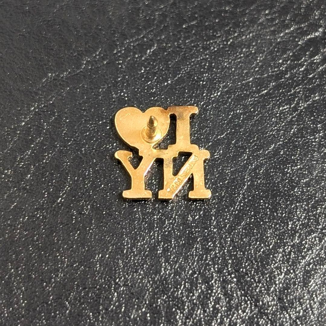 ティファニーI ❤️(love) NY ブローチ 14Kピン