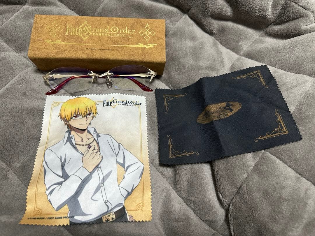 Fate 執事眼鏡コラボ　ギルガメッシュ Fate/Grand Order -絶対魔獣戦線バビロニア- コラボレーション眼鏡