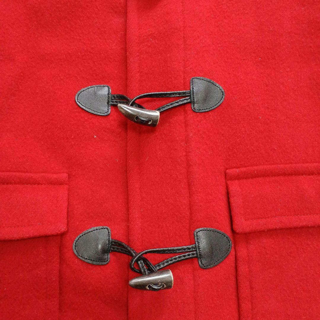 バーバリー キッズダッフルコート メガチェック ホースロゴ 牛革トグル