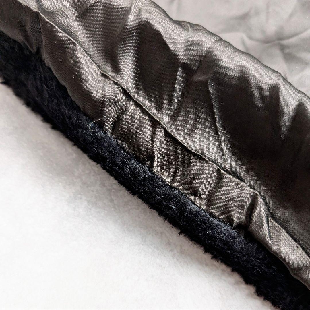 訳あり】MaxMara マックスマーラ アルパカ混 シャギーコート ブラック