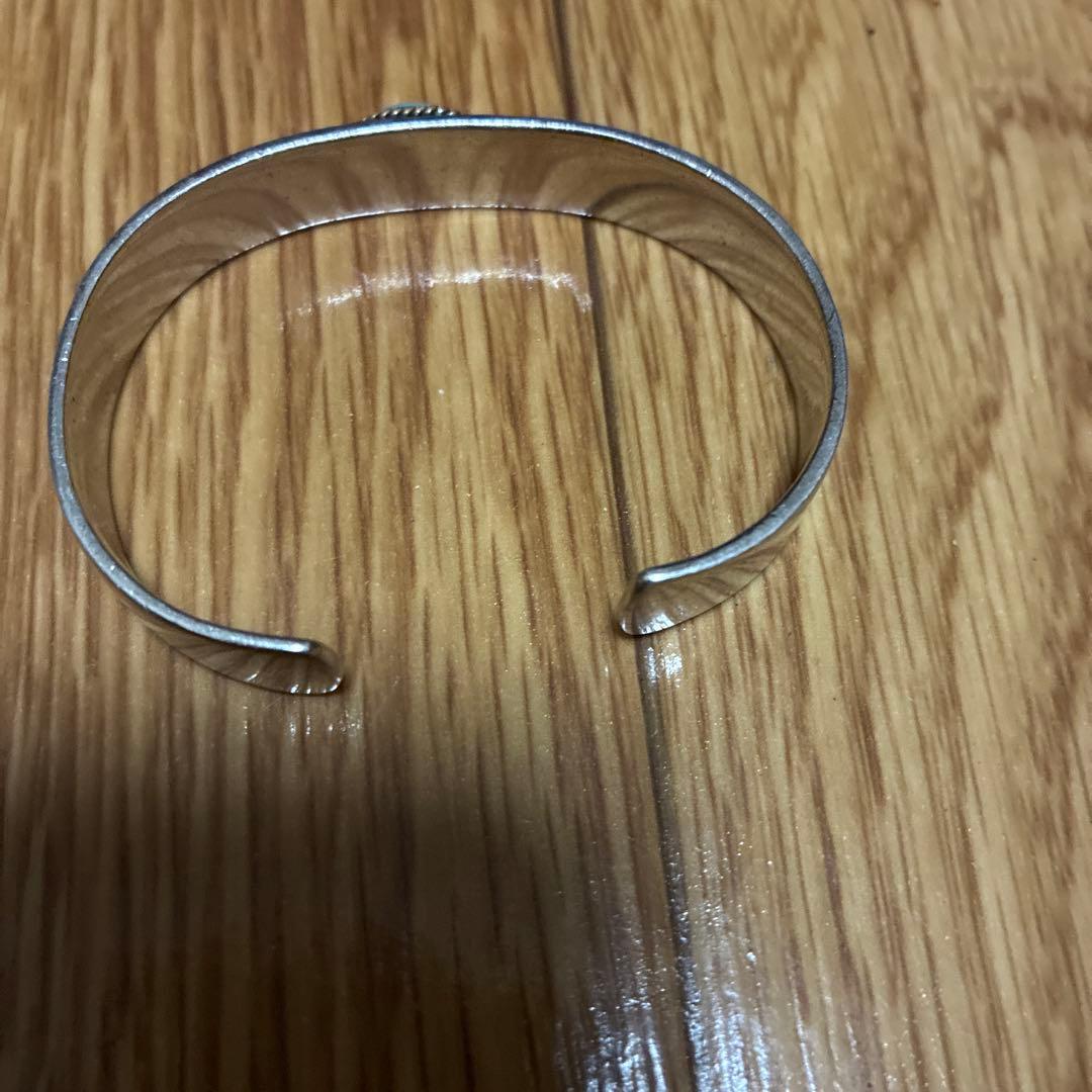 SAADシルバー925 ターコイズ バングル インディアンジュエリー - メルカリ