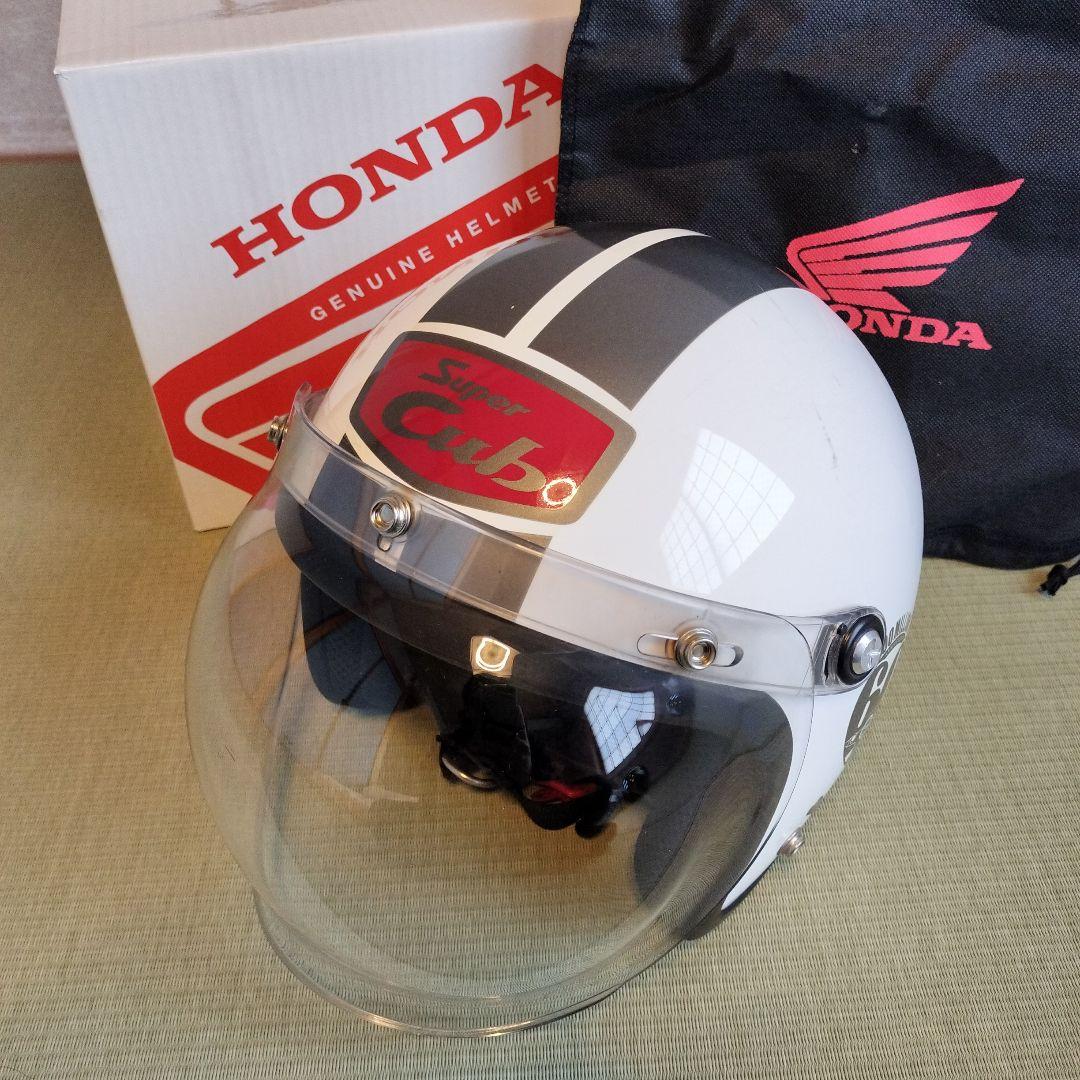 貴重 スーパーカブ 60周年限定 ヘルメット 一億台記念 ホンダ純正