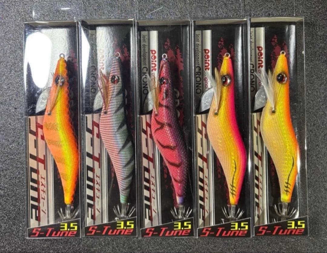 クロノ Sチューン 5本セット エギ 新商品】クロノSチューン！pointオリジナルカラー入荷！ | 釣具のポイント