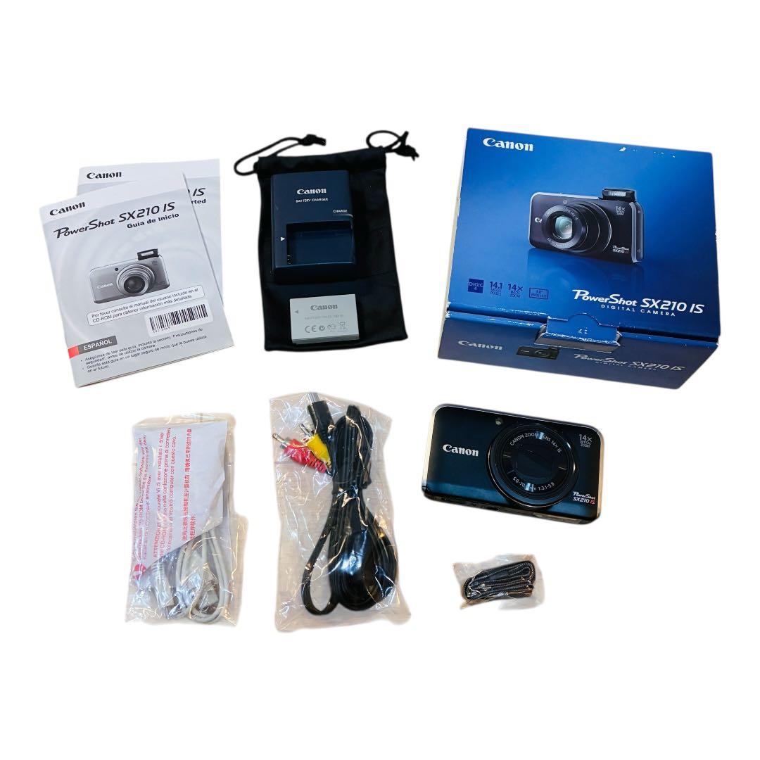 Canon PowerShot SX210 IS オールドコンデジ レトロ - メルカリ