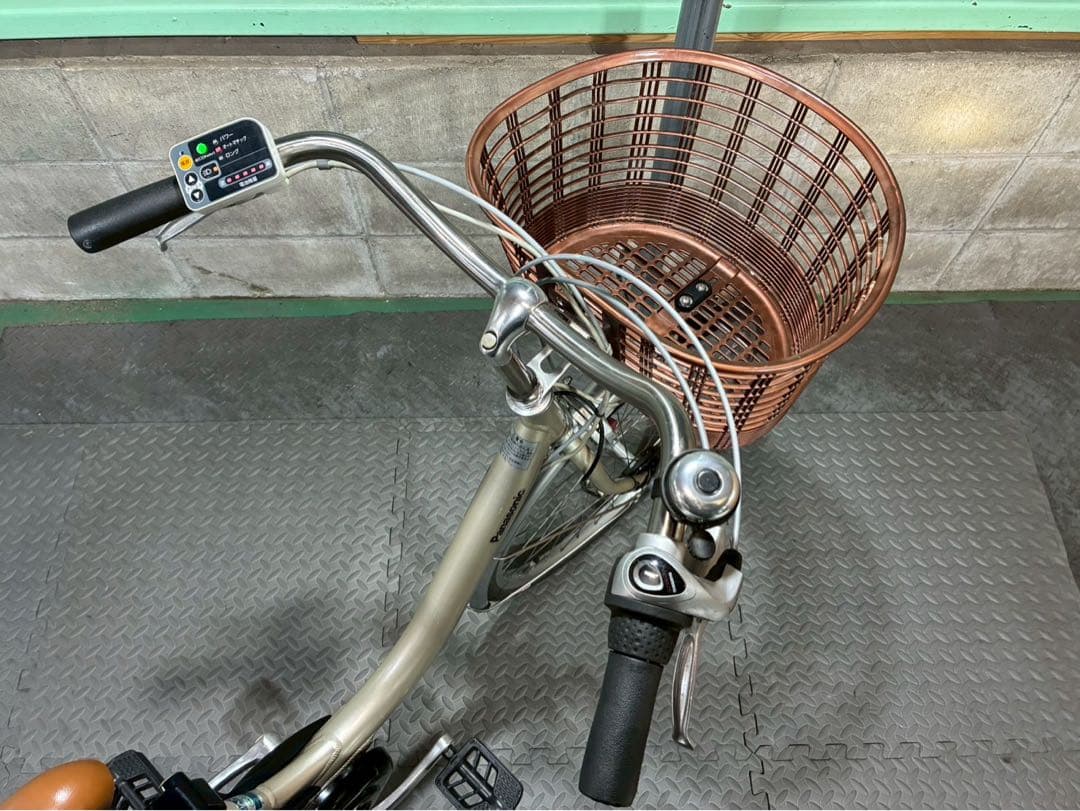 №3718 電動自転車 パナソニック ビビライトU 24インチ 3718 電動自転車