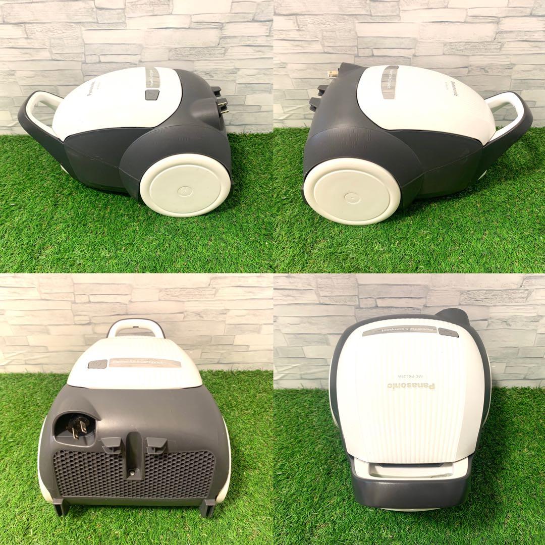 良品 Panasonic MC-PKL21A-W 説明書付 紙パック付 掃除機