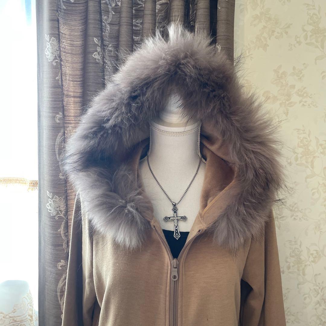 y2k 00s❤︎平成ギャル リアルファーパーカー - メルカリ