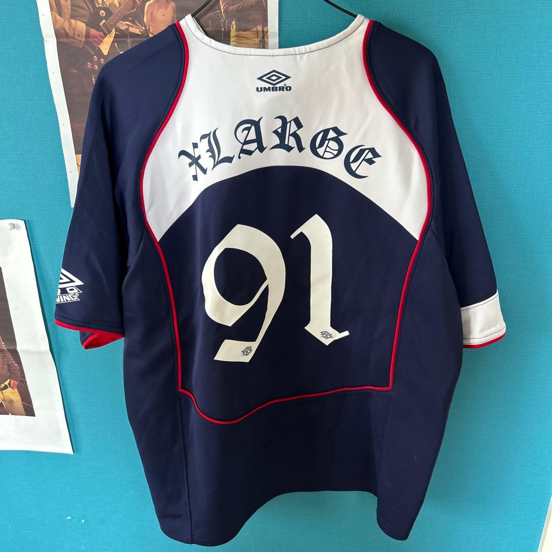 Umbro XLARGE 91 ネイビー Lサイズジャージ