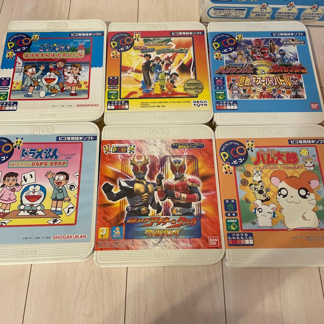 PICO ピコ 本体 専用絵本ソフト6本 セガ - メルカリ