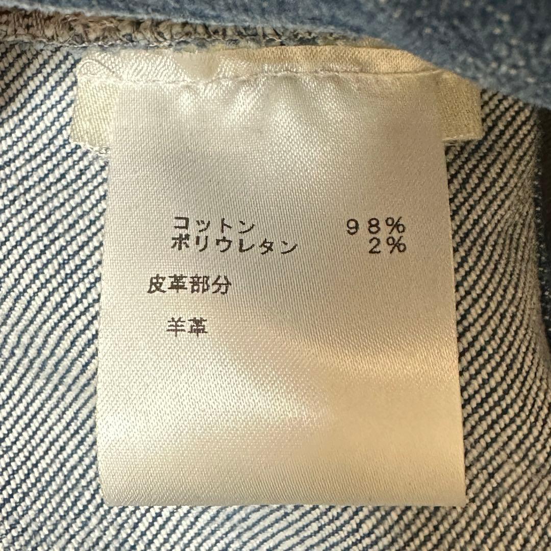 ルイヴィトン モノグラム デニムワンピース ノースリーブ 34 国内正規