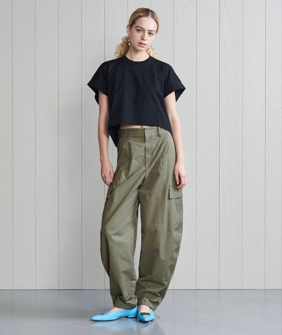 オリーブ色カーゴパンツ ルーズフィット SITRY（シトリー） カーゴパンツ Loose fit cargo pants/ルーズ