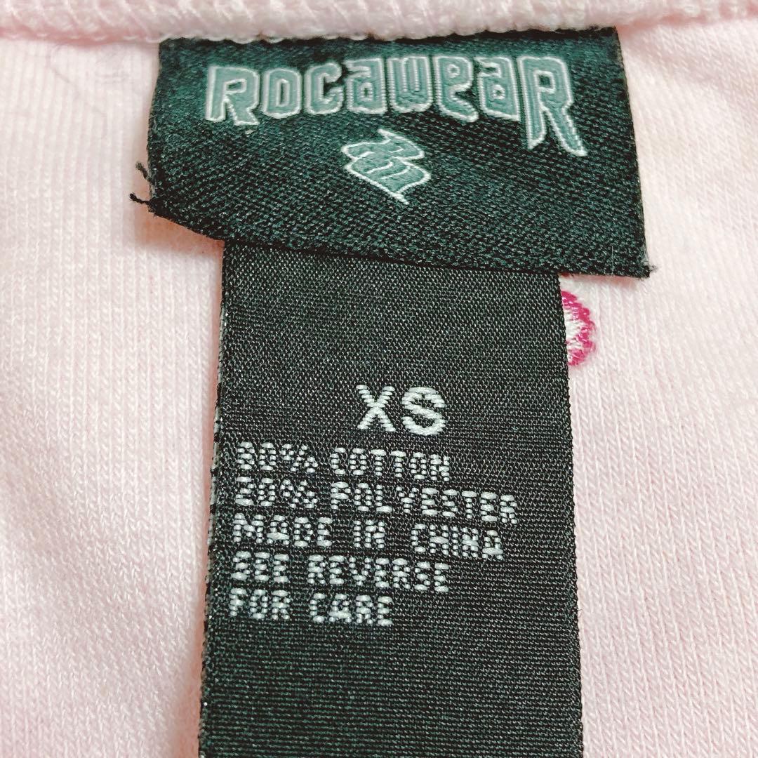 rocawear ベビーピンク ホルターネックミニワンピース パイル生地