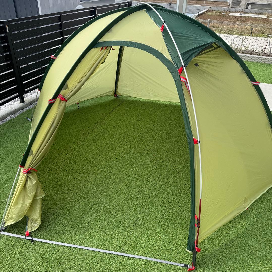 廃盤品 テンマクデザイン グランドハット2 DACポール グリーン