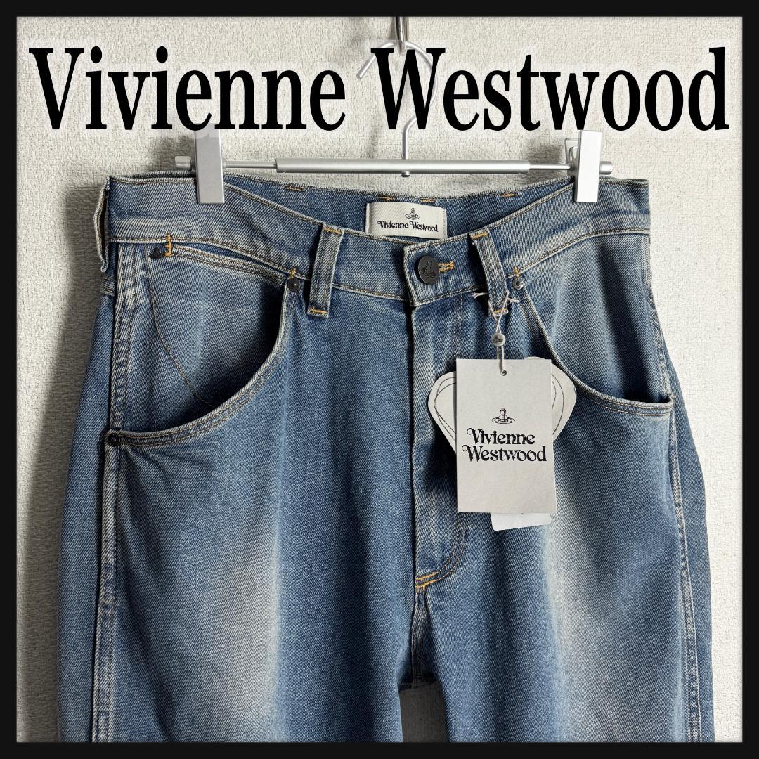 【定価11万円☆完売モデル☆高級インポート☆】ヴィヴィアン ワイドデニム 定価11万円☆完売モデル☆高級インポート☆】ヴィヴィアン ワイド